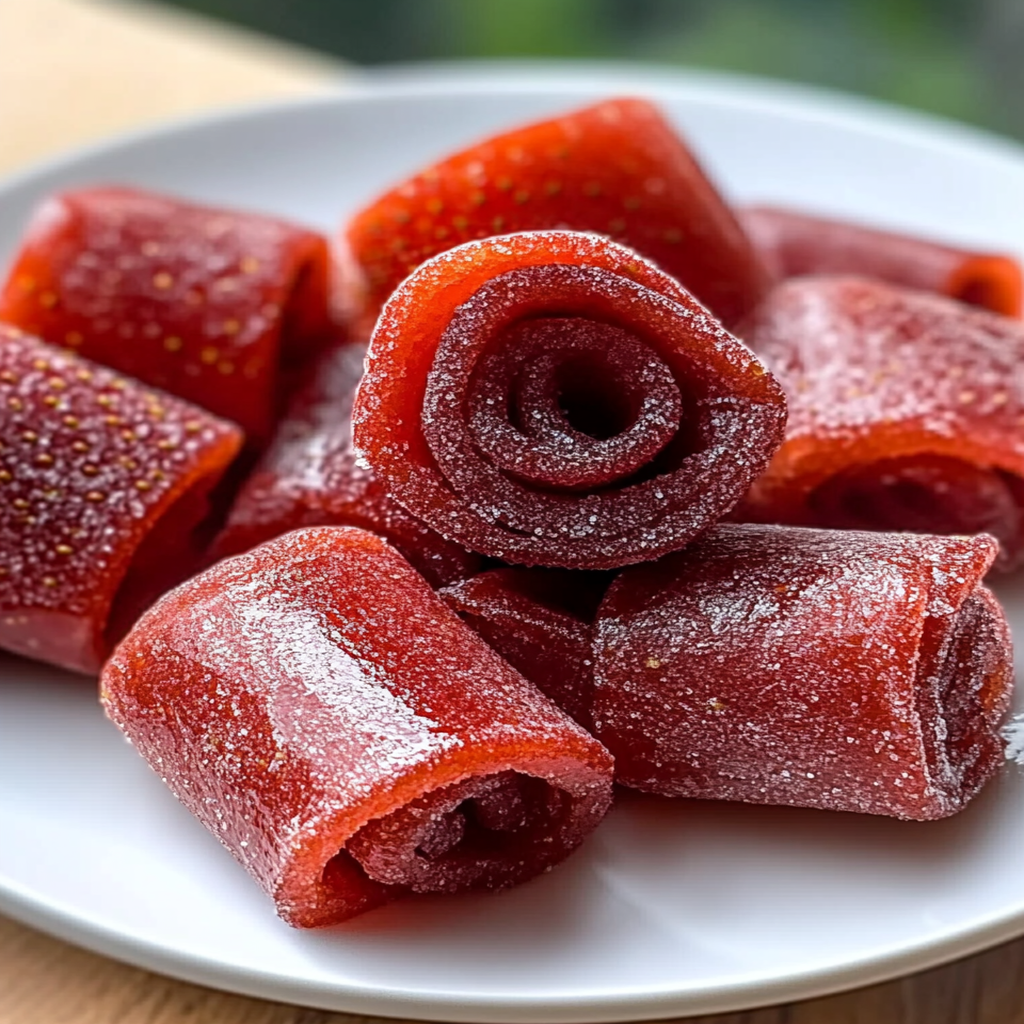 Homemade Strawberry Fruit Snacks Homemade Strawberry Fruit Snacks Recipe 1