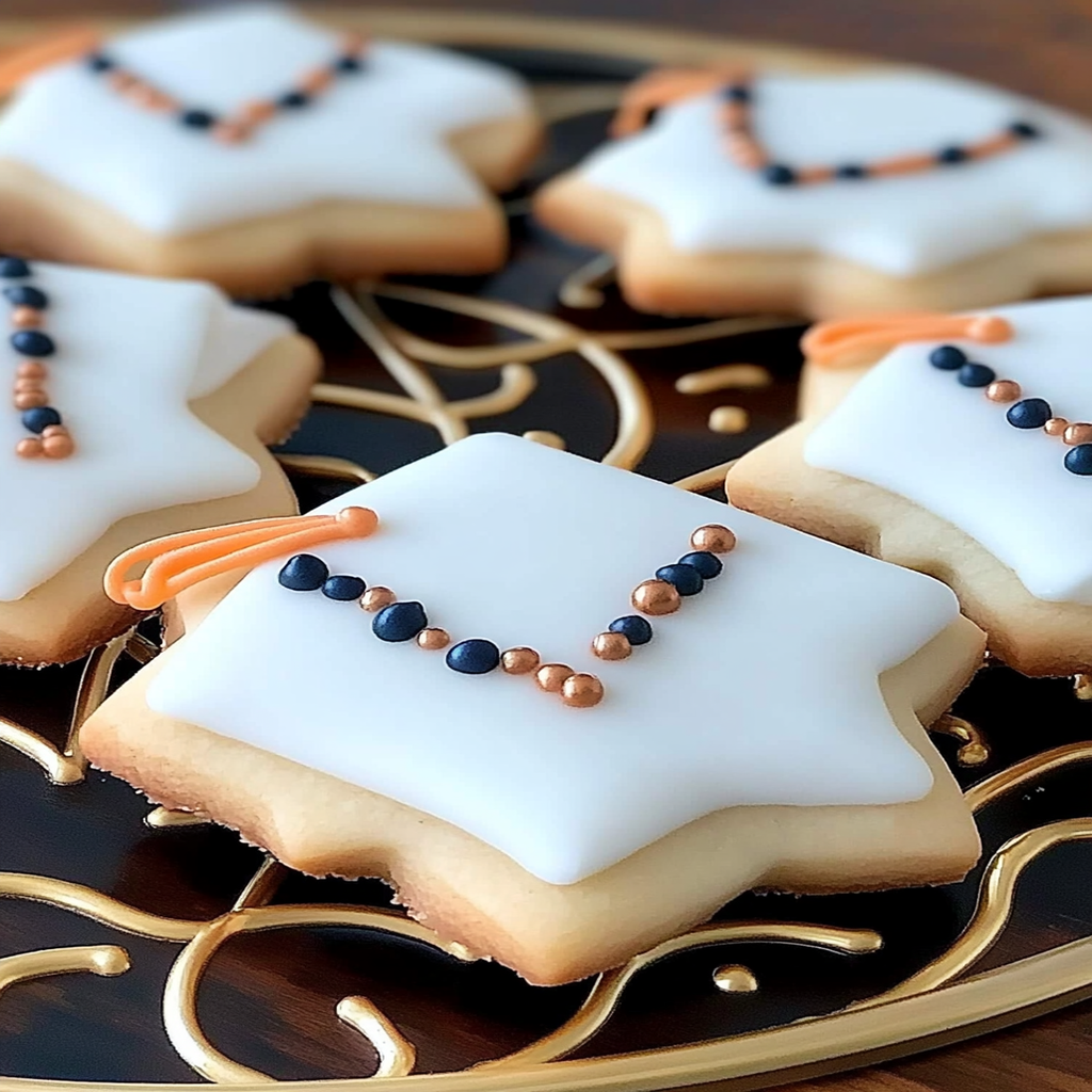 Graduation Themed Sugar Cookies