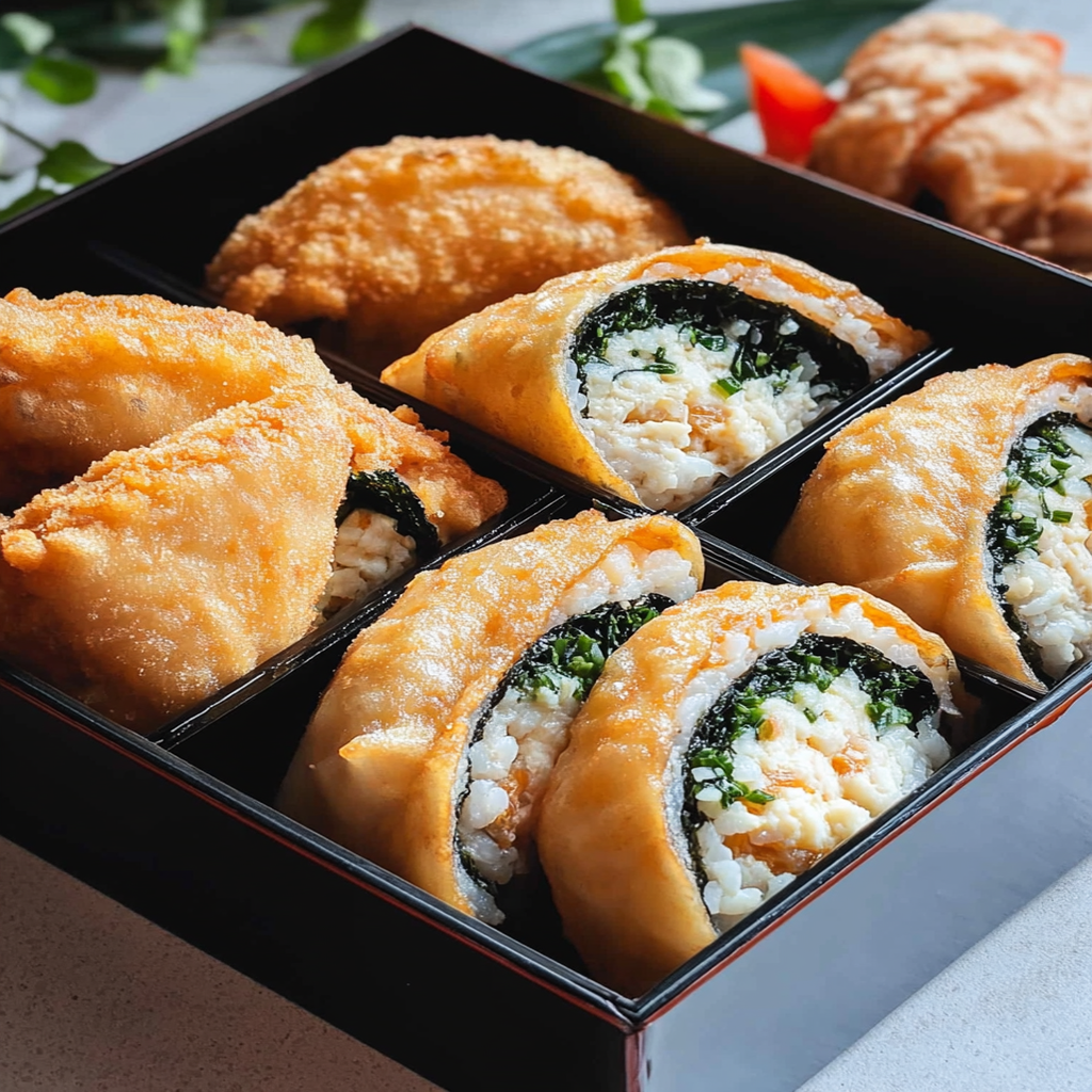 Inari Sushi (Tofu Pockets Filled with Rice)